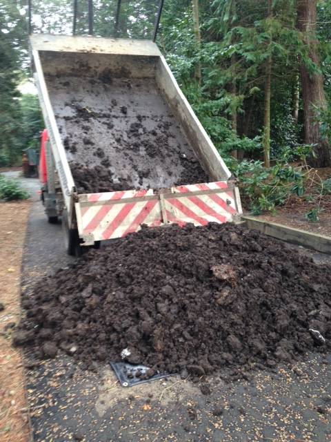 Farmyard manure delivery